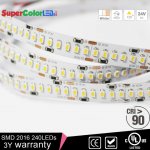 High CRI LED Strip Light - 24V LED Tape Light w/ LC2 Connector - High Density - 513 Lumens/ft.