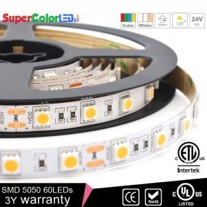 LED Strip Lights - 24V LED Tape Light with LC2 Connector - 455 Lumens/ft.