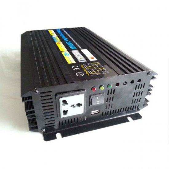 2000W Pure Sine Wave Power Inverter for industrial and home use - Click Image to Close