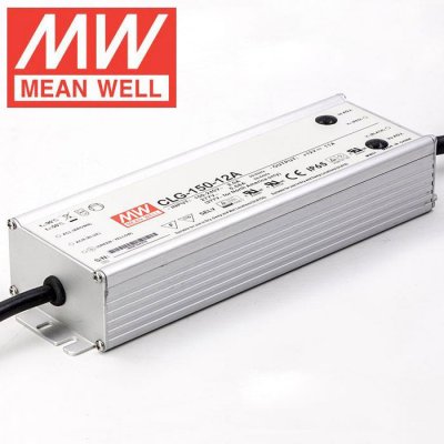 Mean Well LED Switching Power Supply - CLG Series 150W Single Output LED Power Supply - 12V DC - A-Type