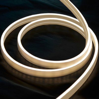 New Design Side Emitting Extrusion mini easily shape Flexible LED Neon Rope Lights - 100 feet - 240 Lumens/Meter.