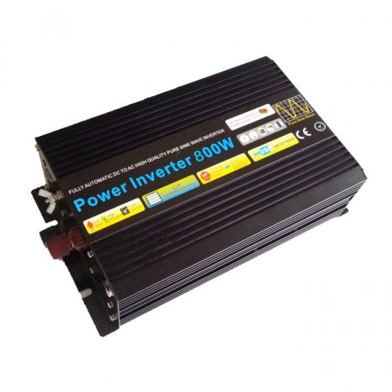 800W Pure Sine Wave Power Inverter for industrial and home use - Click Image to Close