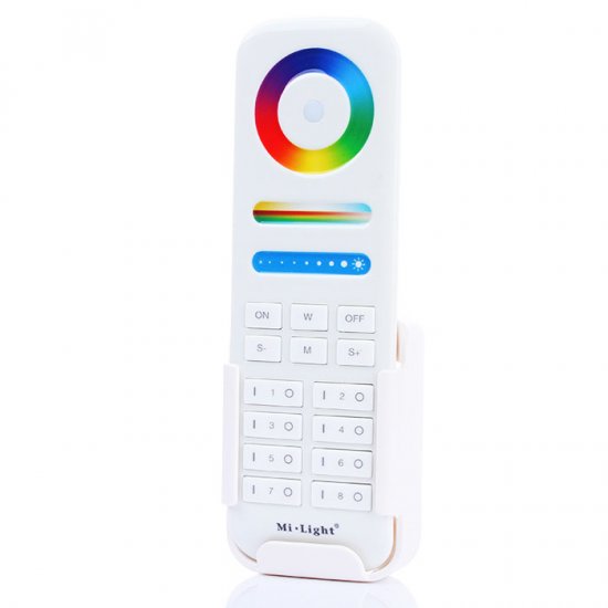 8-zone RGB+CCT remote controller - MiLight FUT089 - Click Image to Close