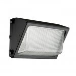 80W LED Wall Pack with Photocell - 9600 Lumens - 400W Metal Halide Equivalent - 5000K/4000K