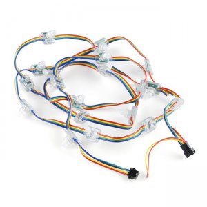 RGB LED Chain - 20 LED Addressable