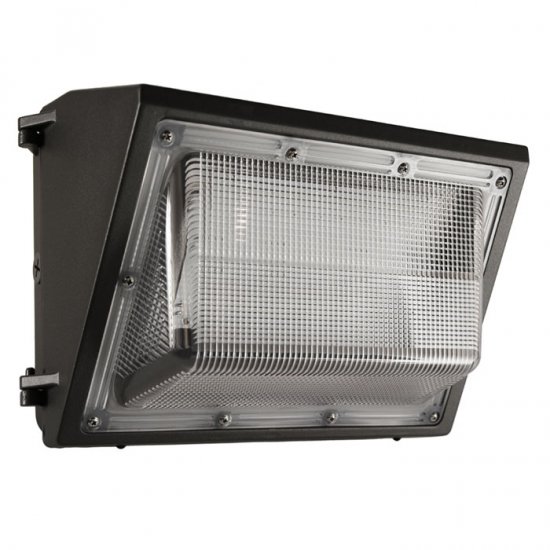 40W LED Wall Pack with Photocell - 4750 Lumens - 175W Metal Halide Equivalent - 5000K/4000K - Click Image to Close