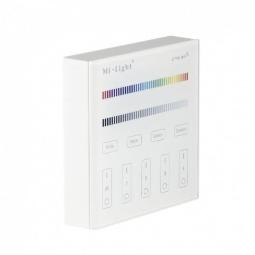 4-Zone RGB /RGBW Smart Touch Panel Remote Controller - Mi-Light B3 Series