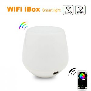 Mi Light WiFi Smart Light 16 Millions of Colors Compatible with IOS and Android 4.3 or Above Mobile Tablets Wifi Bridge Between LED Controller for General Decorative Accent Lighting