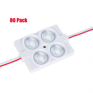 Single Color LED Module - Linear Constant Current Sign Module w/ 4 SMD LEDs, 80-Pack