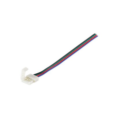 Flexible Light Strip Pigtail Connector Clamp - NFLSx10-4CTH