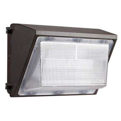 100W LED Wall Pack - 12850 Lumens - 400W Metal Halide Equivalent - 5000K/4000K