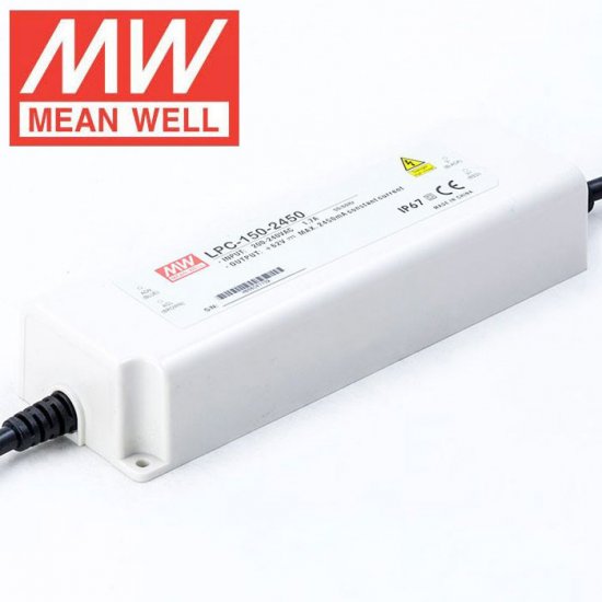 Mean Well LED Switching Power Supply - LPC Series 150W Single Output Constant Current LED Driver - Click Image to Close