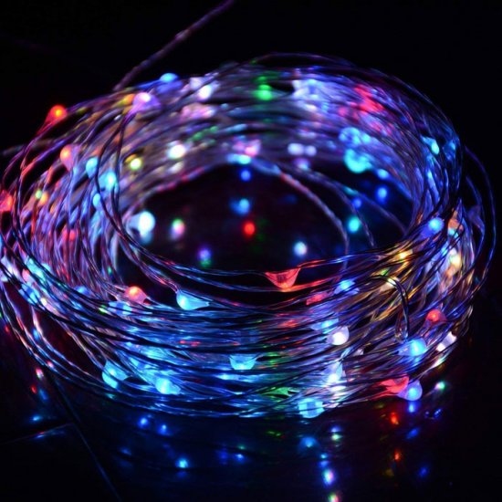 20ft LED Fairy Light String - CELEBRIGHT LED Holiday Lights - Click Image to Close