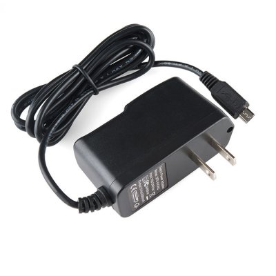 Wall Adapter Power Supply - 5V DC 2A (USB Micro-B)