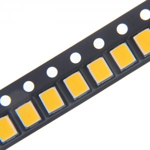 2835 SMD LED - 3000K Warm White Surface Mount LED w/120 Degree Viewing Angle - 10pcs