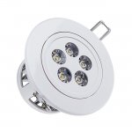 5W LED Recessed Light Fixture (40 Watt Equivalent), Aimable,LED Ceiling DownLight - 460 Lumens