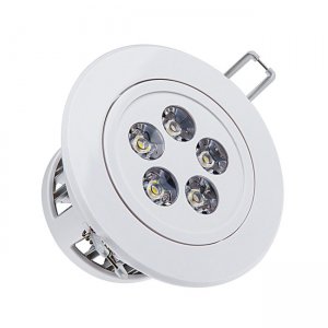 5W LED Recessed Light Fixture (40 Watt Equivalent), Aimable,LED Ceiling DownLight - 460 Lumens