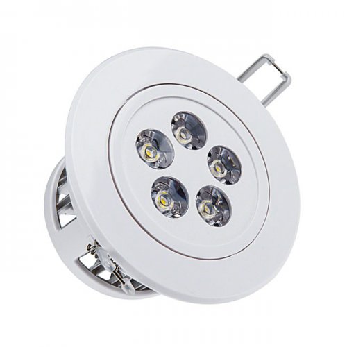 5W LED Recessed Light Fixture (40 Watt Equivalent), Aimable,LED Ceiling DownLight - 460 Lumens