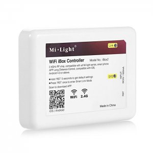 Mi Light iBox2 2.4G WiFi iBox Controller Hub,smart phone APP Long Distance Control,Compatible with IOS,Android 4.3 or above